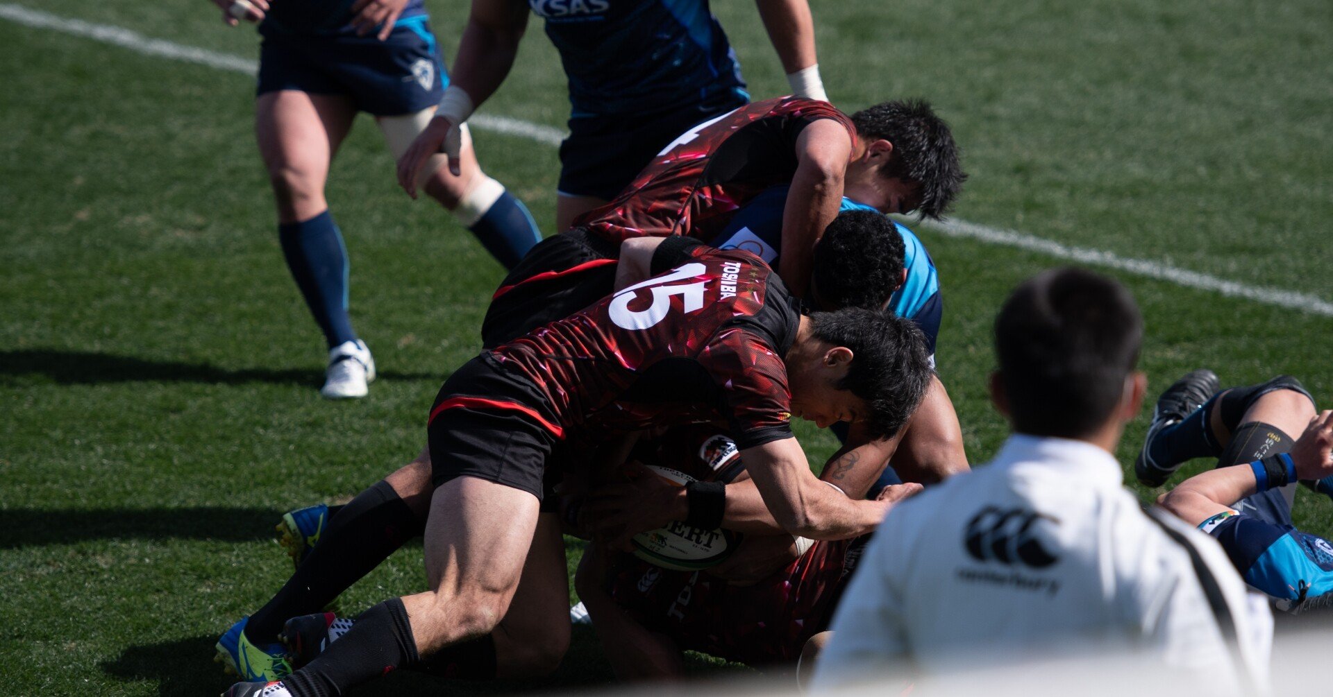 プレイブ・ルーパス VS スピアーズ フォトレビュー：東芝ブレイブルーパス対クボタスピアーズ（2月27日