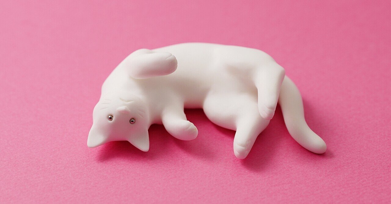 ねんど遊びが好き過ぎて、退職してネコ専門の造形作家になった私。54歳