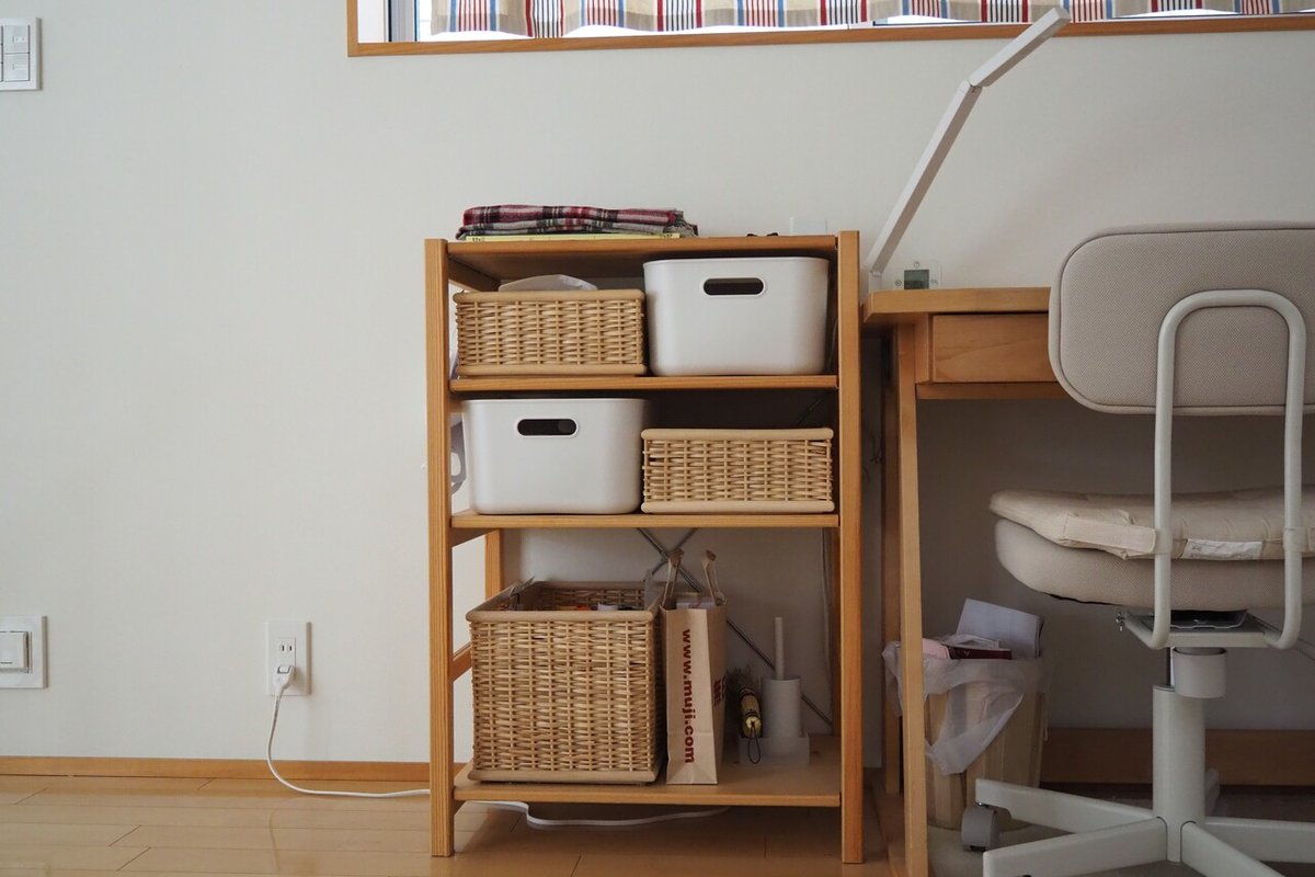 私が使う無印良品 #011】パイン材ユニットシェルフ・58cm幅・小 
