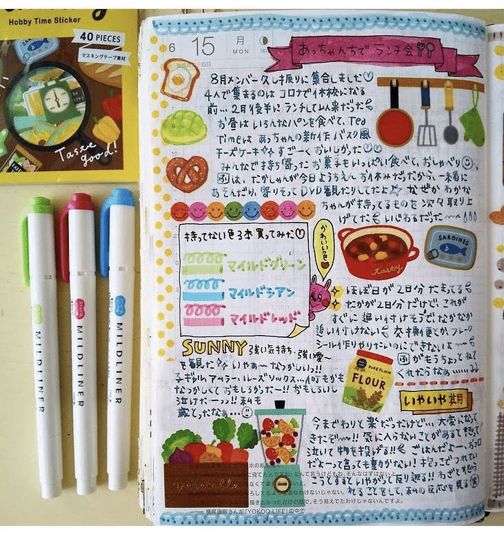 自分の1年をギュッと詰め込んで やよい流 ほぼ日手帳スタイル 株式会社自習ノート Note