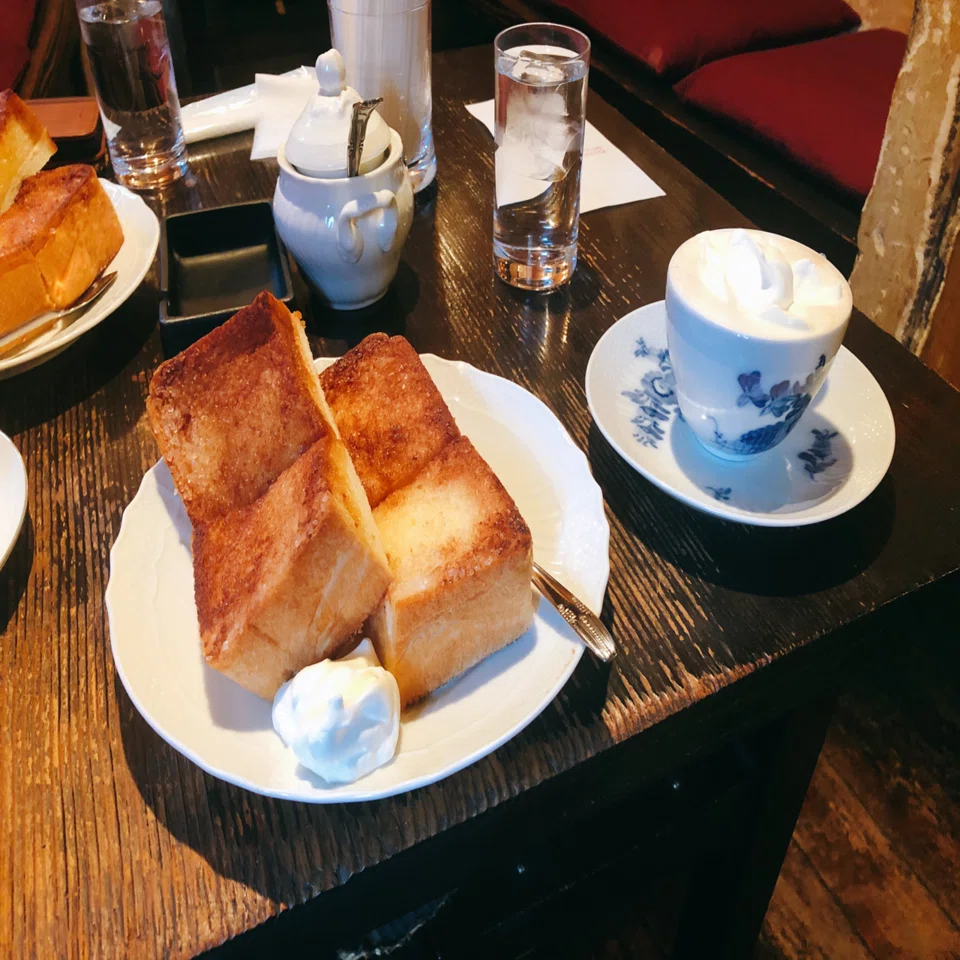 喫茶店に行こう シナモントースト Tsu Note