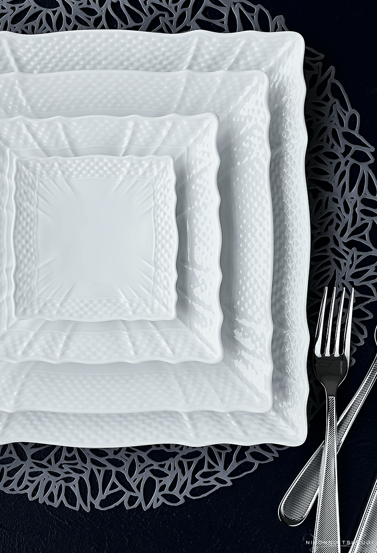 ジノリの歴史上、最古のシリーズ＜ベッキオ・ホワイト＞｜輸入ブランド