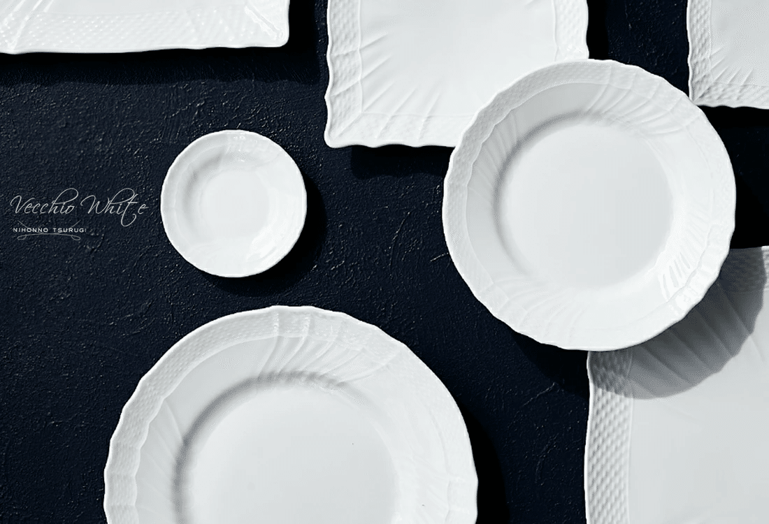 ジノリの歴史上、最古のシリーズ＜ベッキオ・ホワイト＞｜輸入ブランド