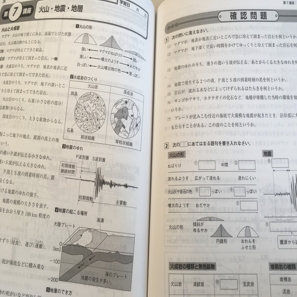文字を読むのが苦手な中学生向けの定期テスト勉強法 イラストの多い問題集 ねこ Note