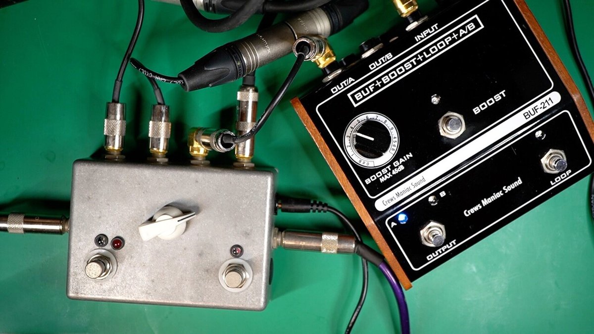 Crews Maniac Sound BUF-211の修理｜ebi-san 