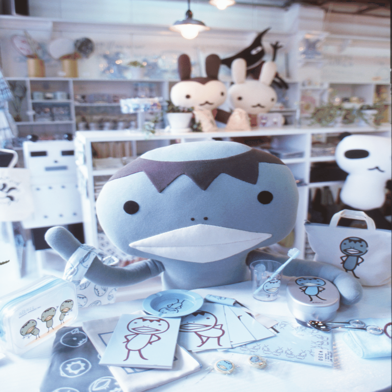 2000年 てんらんかい「アランジアラモード」でうさぎやわるものが