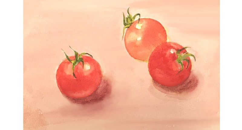 水彩イラスト はじめに何を描こう おすすめモチーフ 日端奈奈子 Note