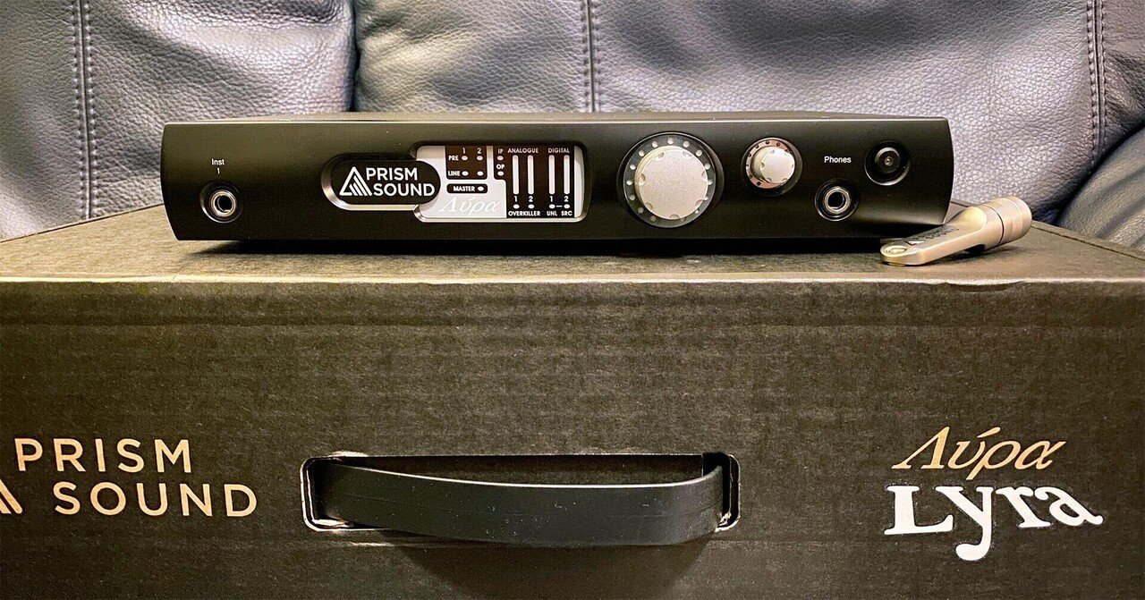 並行新品特価Prism Sound Lyra 2 代行一年保証無償 Prism Sound Lyra 2 USB2 Recording Interface 2in/4out