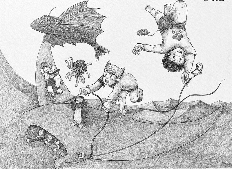 エイさんと飛ぶ フライングマンタ Masa マサ Toeic900点 英語勉強の記録 Note