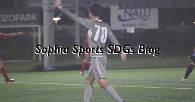 Sophia Sports SDGs Blog #2