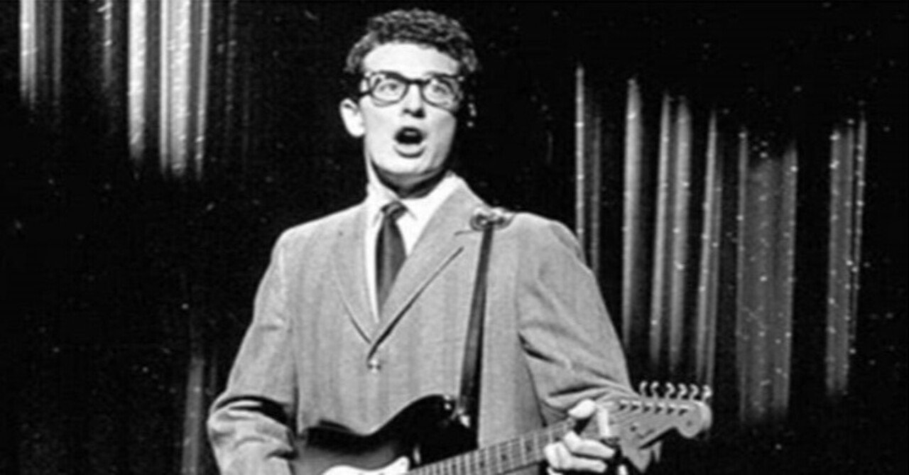 音楽が死んだ日」”バディ・ホリー編”｜「オールディーズライブハウスがモット楽しくなる話」あさがおひであき, image size:1280x669