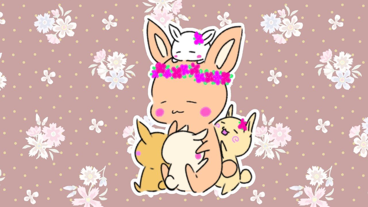 うさぎママさんとママ大好きなちびうさちゃん達です はる Note うさぎママさんとママ大好きなちびうさちゃん達です はる Note