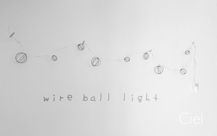 #wirework #wireart #wireball #フェアリーライト #フェアリーライトガーランド  ネットショップ販売しました。
iichi→https://www.iichi.com/mobile/listing/item/1208844
creema → https://www.creema.jp/item/4346650/detail
