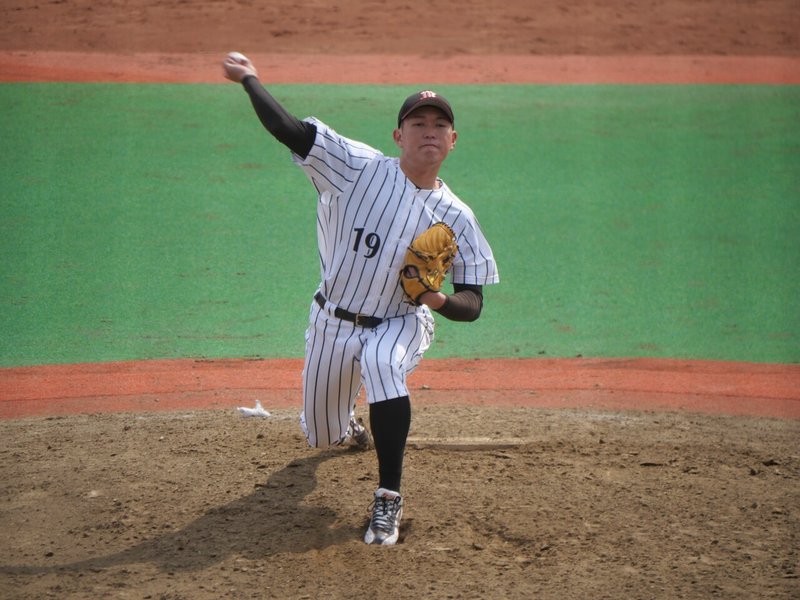 社会人no 1投手 広畑敦也が今季初の公式戦で見せた 凄み と 課題 プロアマ野球研究所 Pabb Lab Note