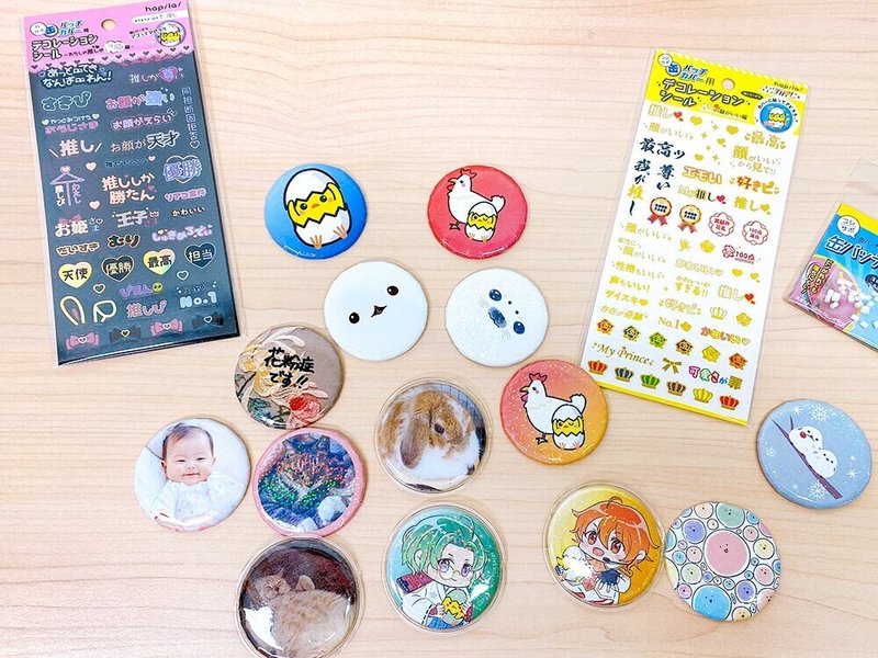 缶バッチ作成キットを使って缶バッチを作ってみました ハピラ商品レビュー 株式会社ハピラ Note