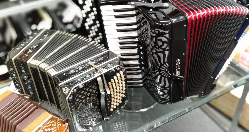 蛇腹楽器のちがいまとめ｜アコーディオン横丁｜note