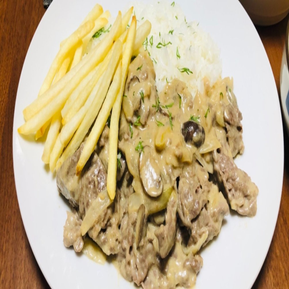 ウクライナ風ビーフストロガノフ てか これが本当のビーフストロガノフ ケイチェルおじ Note