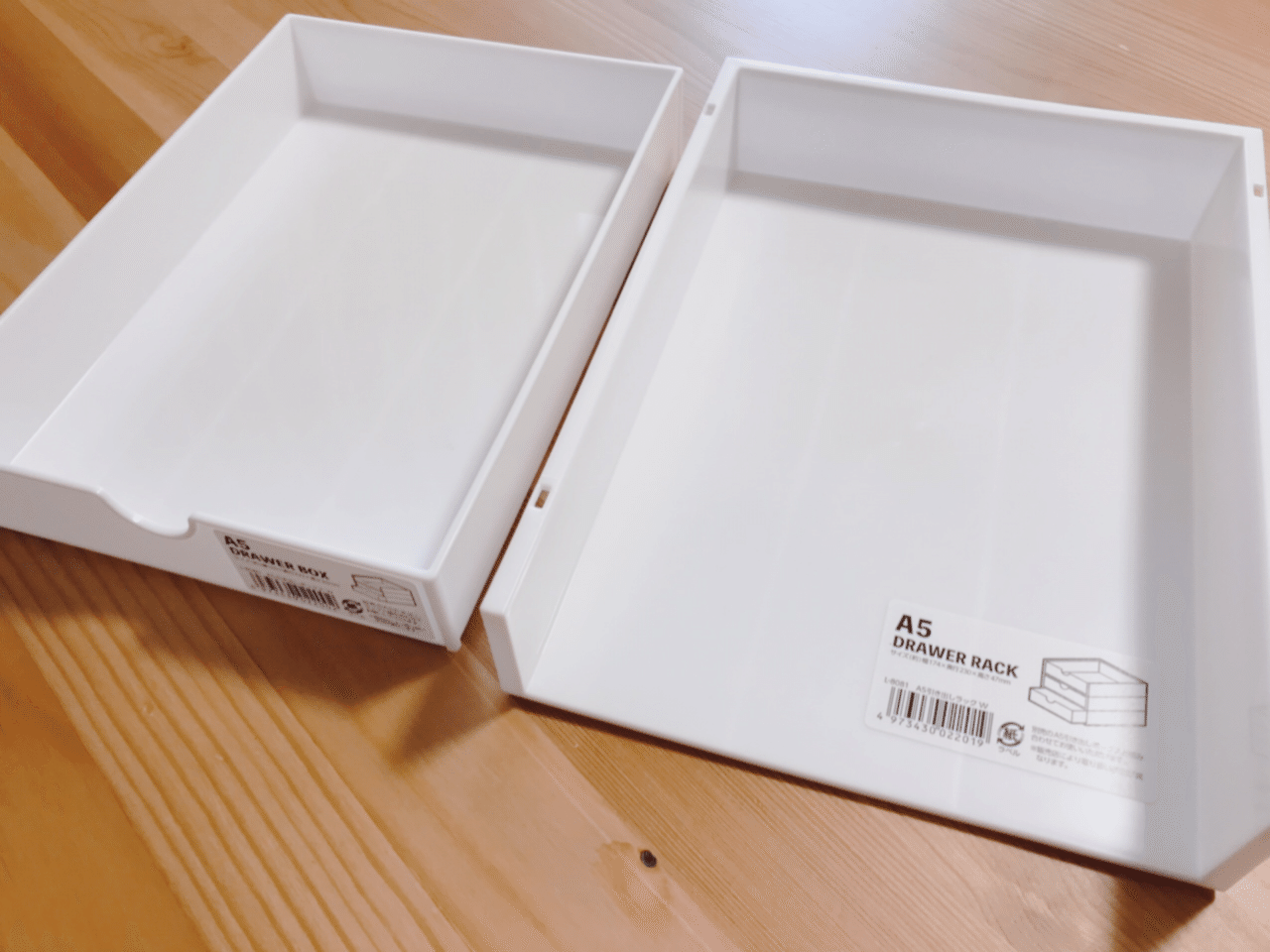 セリアの引き出しボックス ラックで 文房具収納 はじめました あや Note セリアの引き出しボックス ラックで 文房具収納 はじめました あや Note