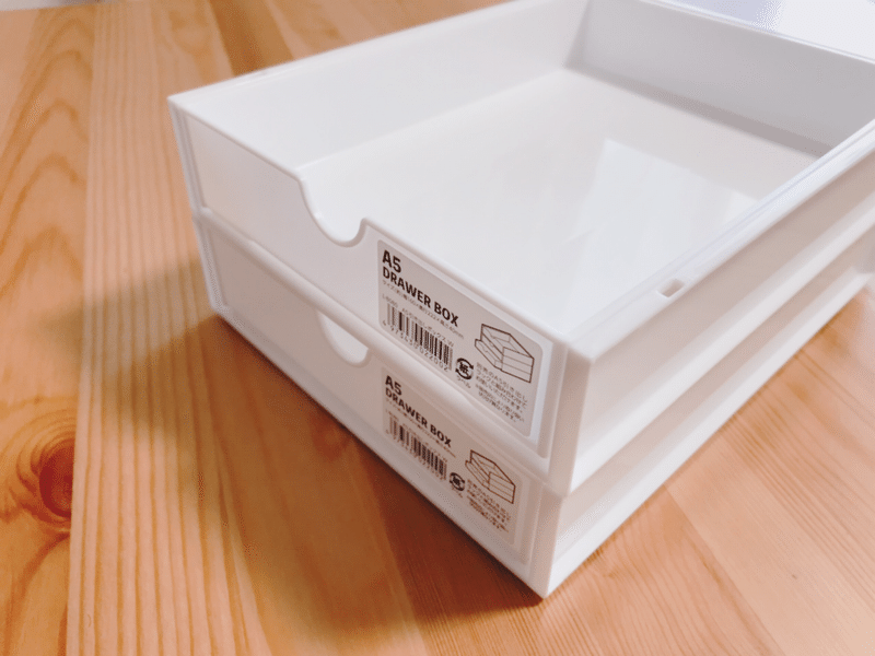 セリアの引き出しボックス ラックで 文房具収納 はじめました あや Note