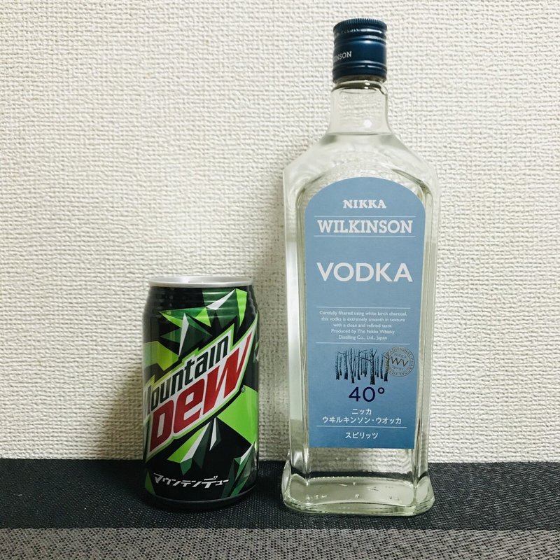 ソフトドリンクとウォッカ 1マウンテンデュー Hardr1nker Note