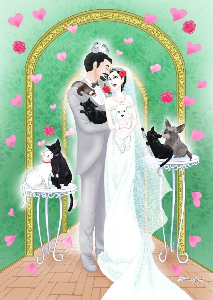 イラストで結婚式 星マリア 占い界の傾奇者 Note イラストで結婚式 星マリア 占い界の傾奇者 Note