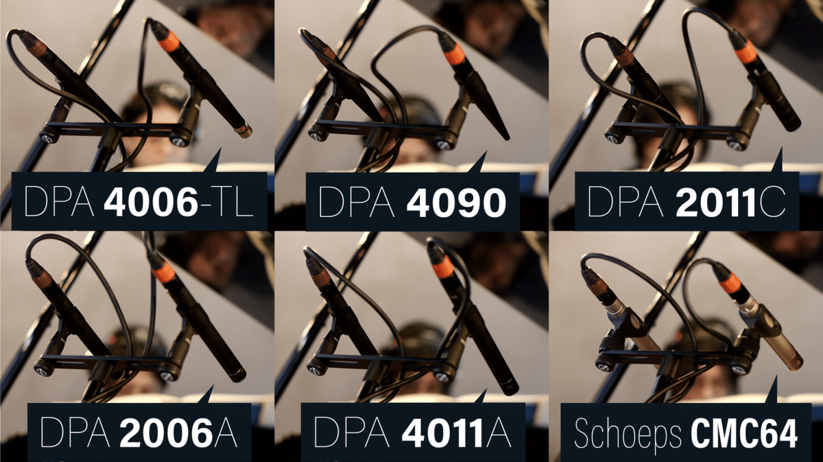 DPAとSchoepsのペンシル型コンデンサーマイク6種を一気に聴き DPAとSchoepsのペンシル型コンデンサーマイク6種を一気に聴き