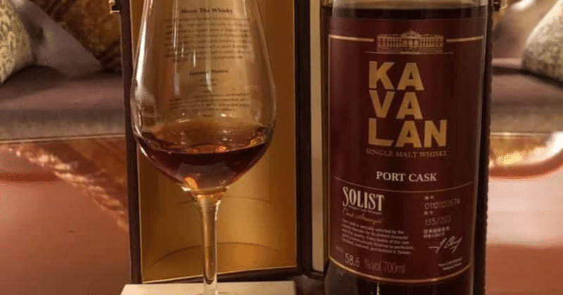 Kavalan Solist Port Cask (ABV 58.6%)