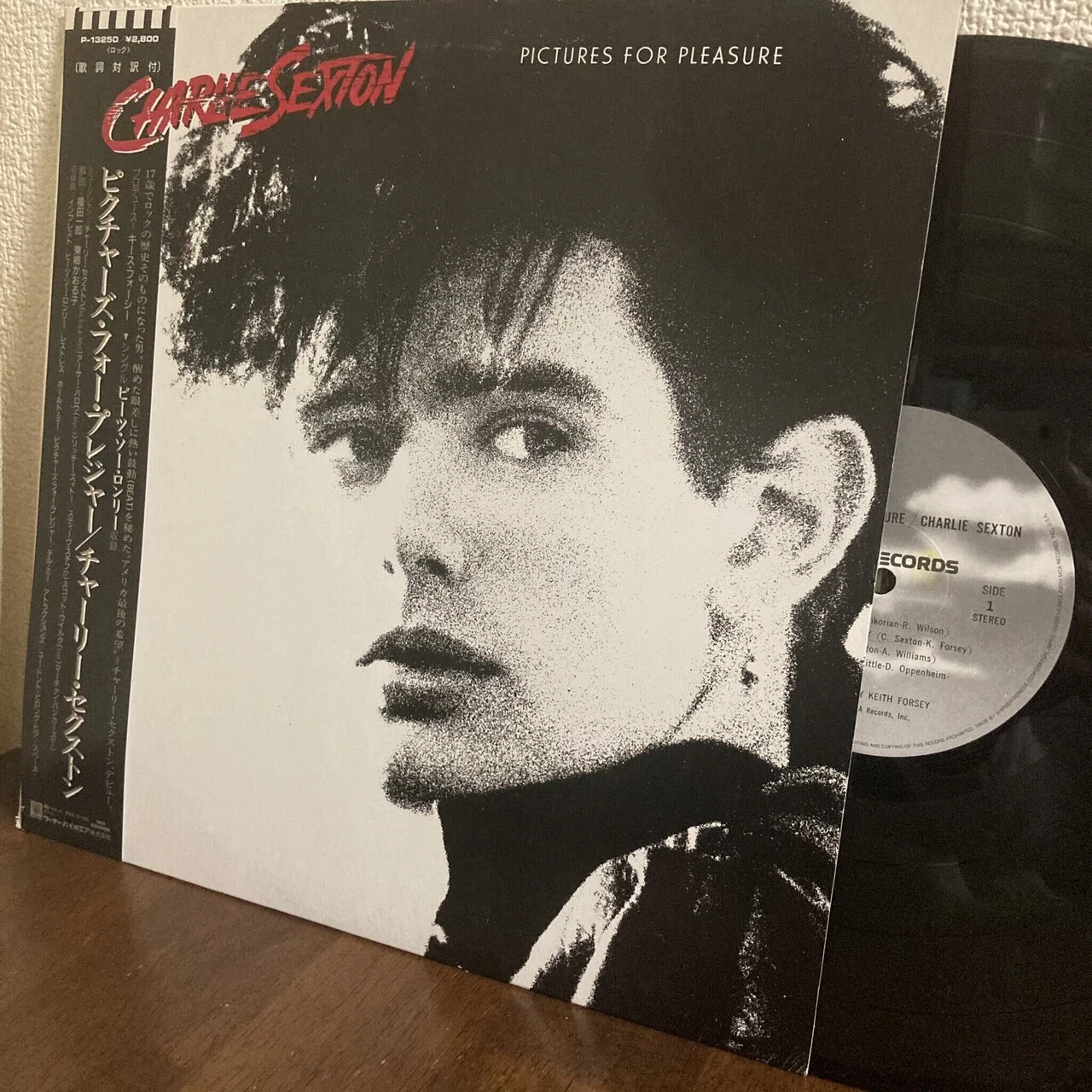 レコード】Charlie Sexton / Pictures for Pleasure(1985 US:15)|マサ レコード】Charlie Sexton / Pictures for Pleasure(1985 US:15)|マサ