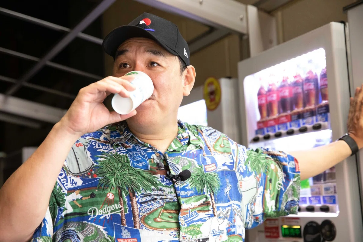 ポタージュ飲む瀧