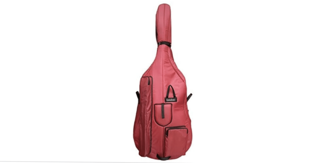 コントラバスケース 赤 RED ホビー・楽器・アート