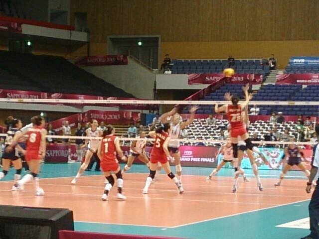 Fivb女子バレーボールワールドグランプリ13 ファイナル札幌大会 で観た Tetsu Co Volleyball Note Fivb女子バレーボールワールドグランプリ13 ファイナル札幌大会 で観た Tetsu Co Volleyball Note