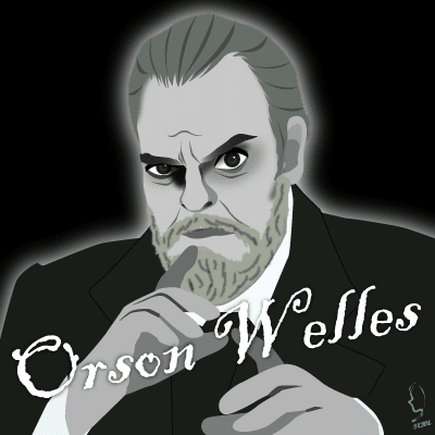 不世出の天才映画人 オーソン ウェルズ のイラスト 輝っち Note