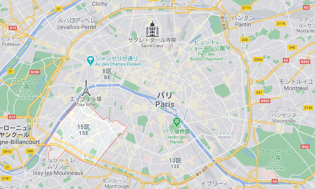 パリ15区｜L'homme de blé