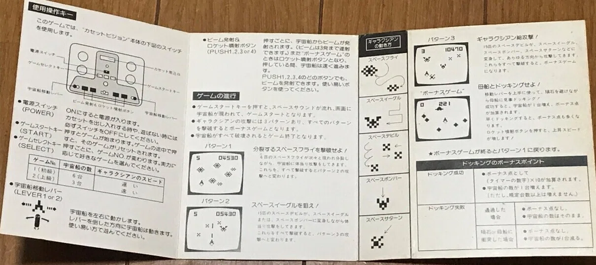 カセットビジョンを振り返る第2回 ギャラクシアン 台本｜HEN.