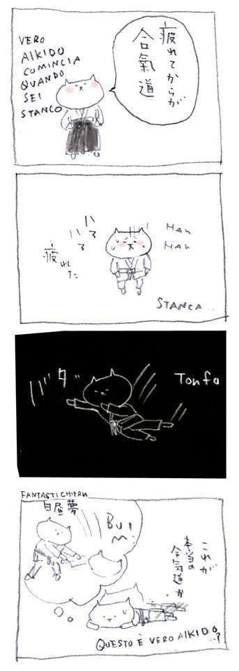 合気道と私 ワダシノブ イラスト マンガ Note