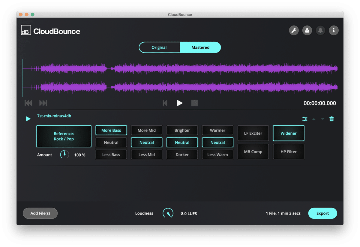 ソフトレビュー]自動マスタリングツールCloudBounce｜Croquetteギター
