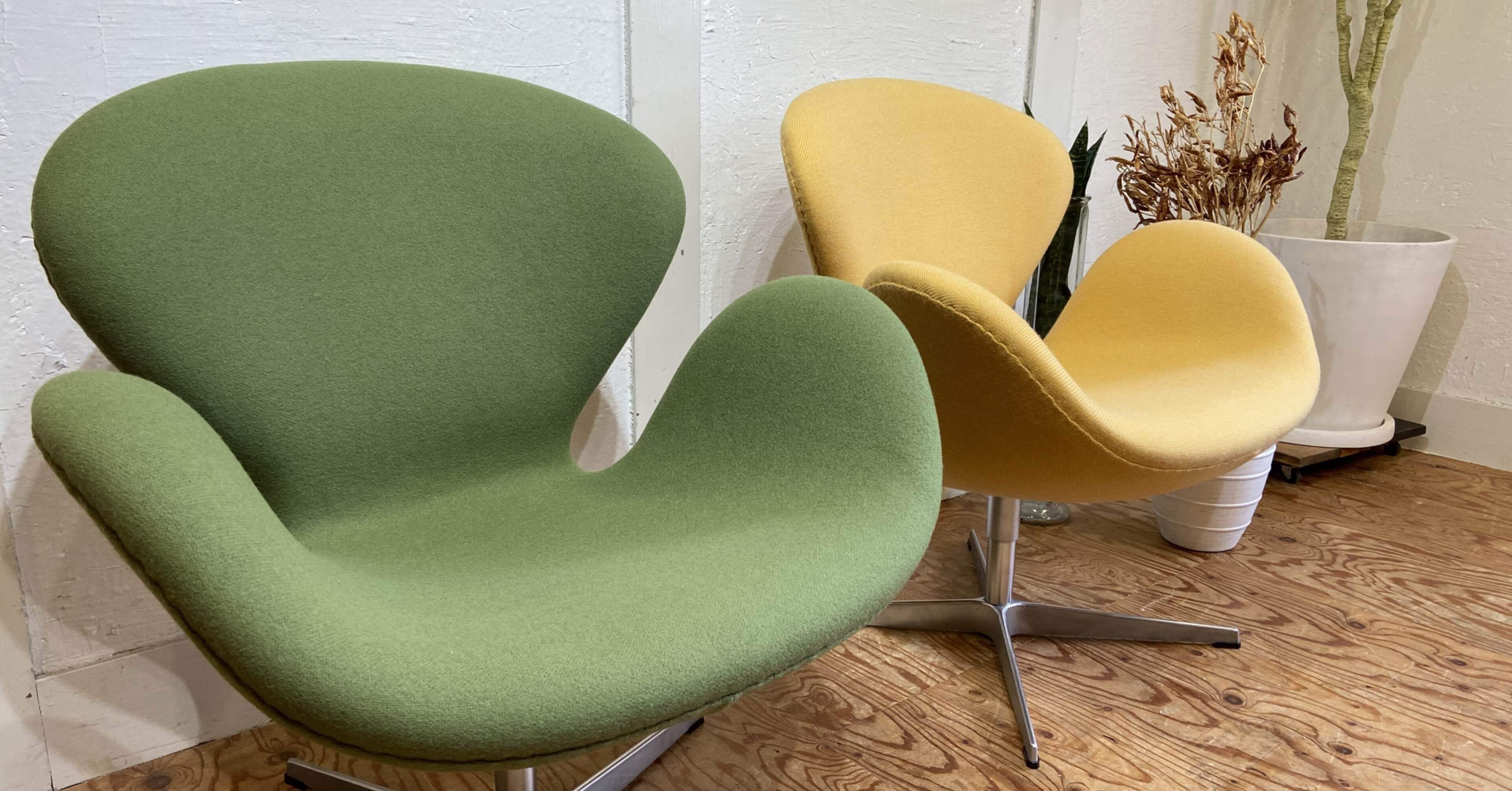 スワンチェア①　リプロ　張替 5cec8032092d8a16931f7c39c156d4