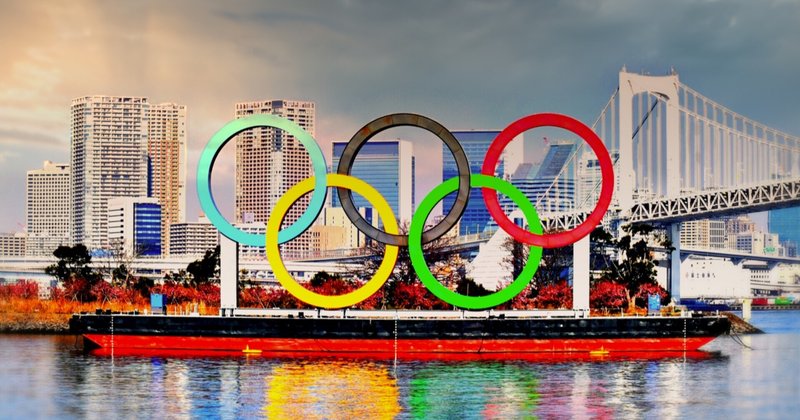 五輪のある風景を 期待を込めて 加工してみました Subarasikiai Note