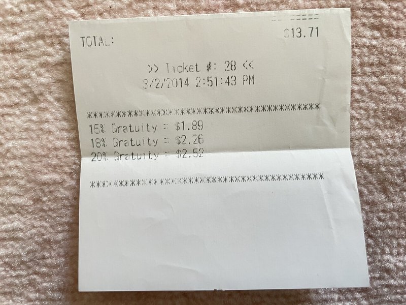 チップ払い方 それは ほんのお気持ちです アメリカ編 カンタロウ Note