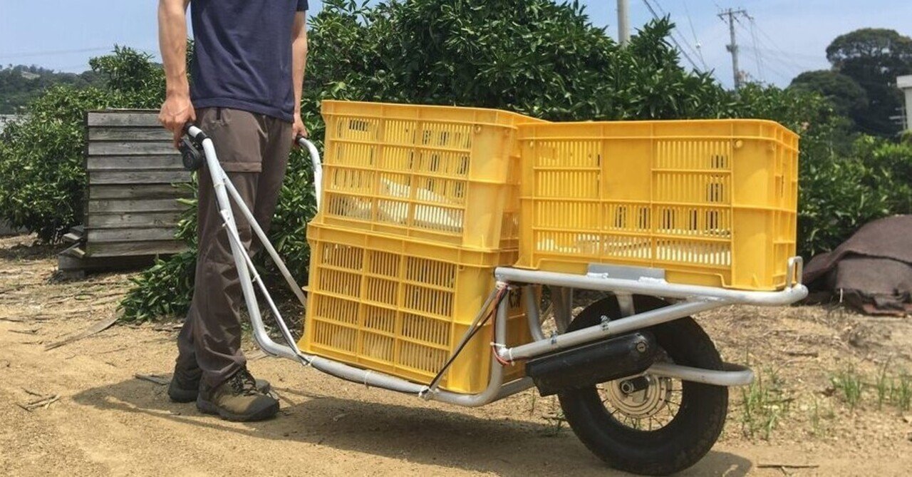 電動ネコ をみかん農家が続々導入 人力だった猫車を電動化する大人気テクノロジーの裏側には農家参加型の開発があった Ja全農 広報部 公式 Note