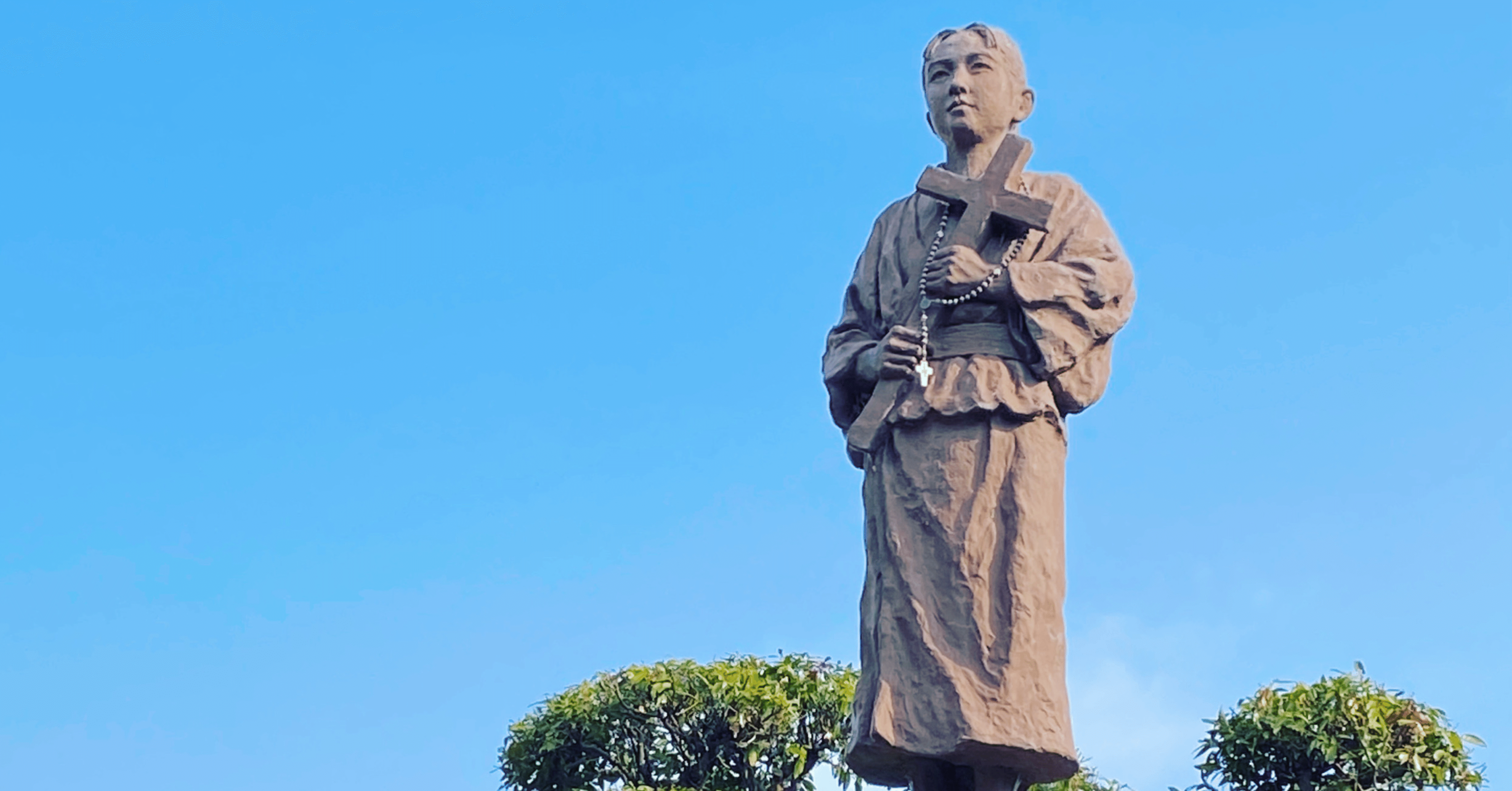 長崎 浦上教会 聖ルドビコ茨木像 長崎のロザリオ職人 花灯 Hana Akari Note