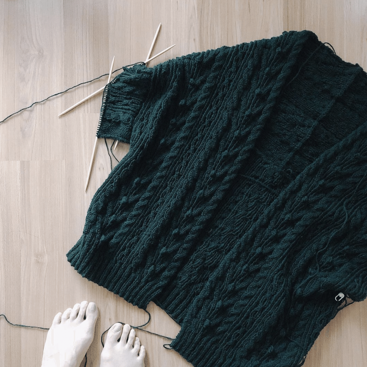 手編みカーディガン(1013) 手編みカーディガン(1013)