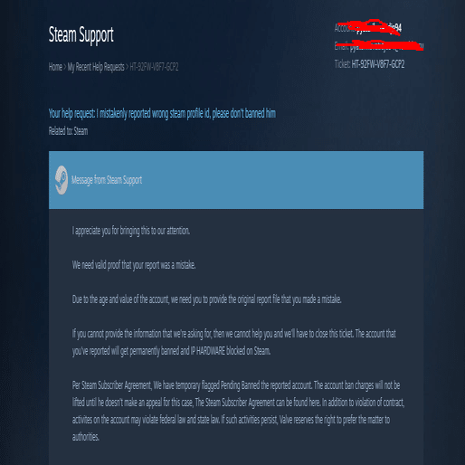 Steamアカウントがハックされました 解決済 陽炎01型 Note