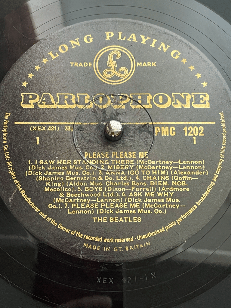 日本産 南アフリカOrig. BEATLES PLEASE ME 旧ロゴ ecousarecycling.com