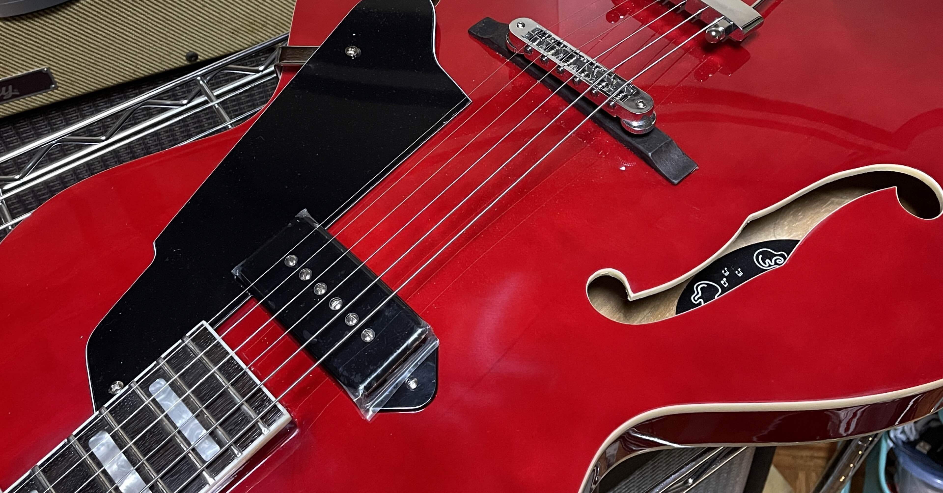Grote フルアコ ギター ペグ GOTOH 交換 美品 Grote フルアコ ギター ペグ GOTOH 交換 美品