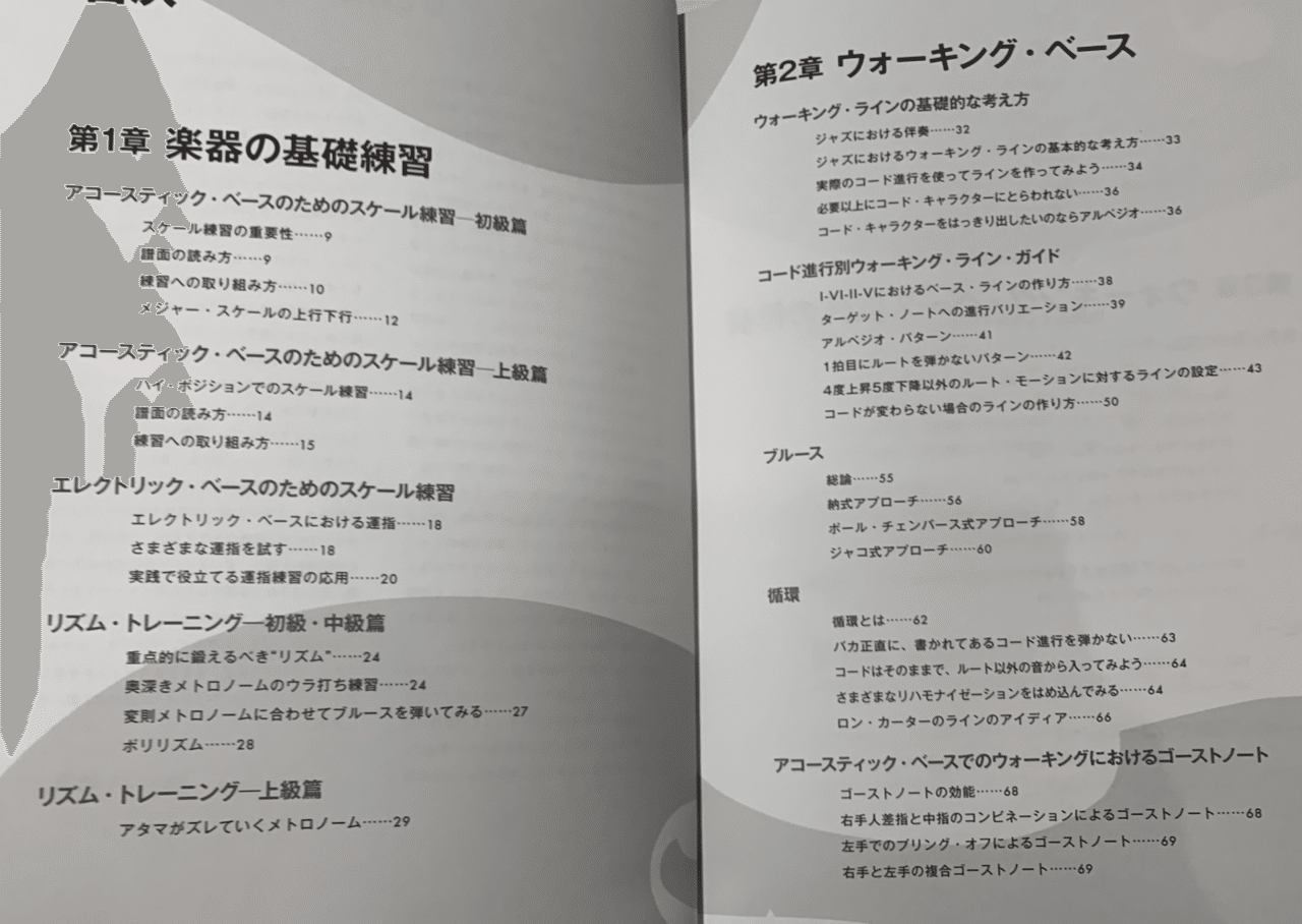 納浩一 著 : バイブル・フォー・ジャズ・ベース｜piroshima｜note