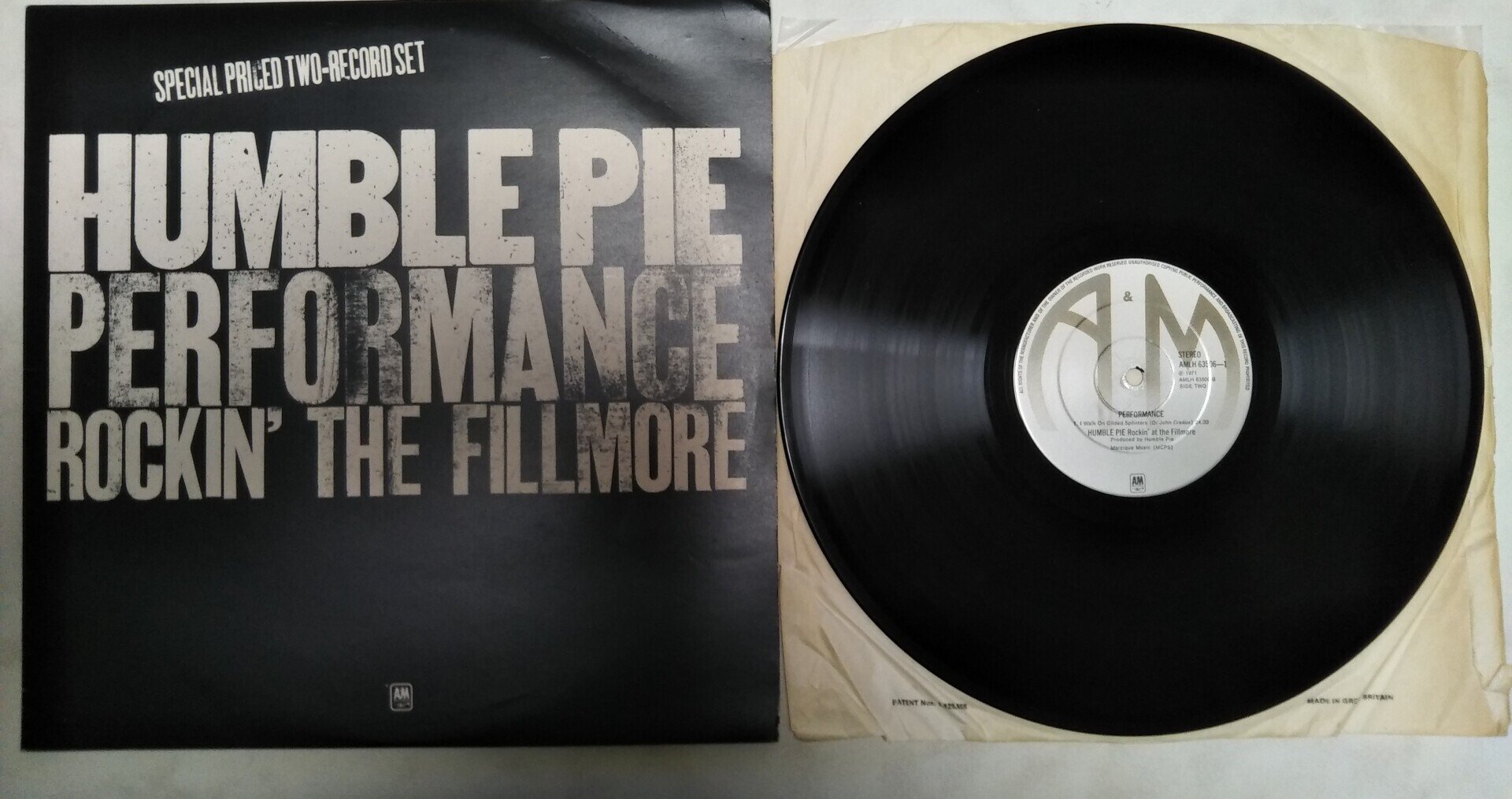 Performance〜Rockin' The Fillmore】（1971）Humble Pie UK盤と