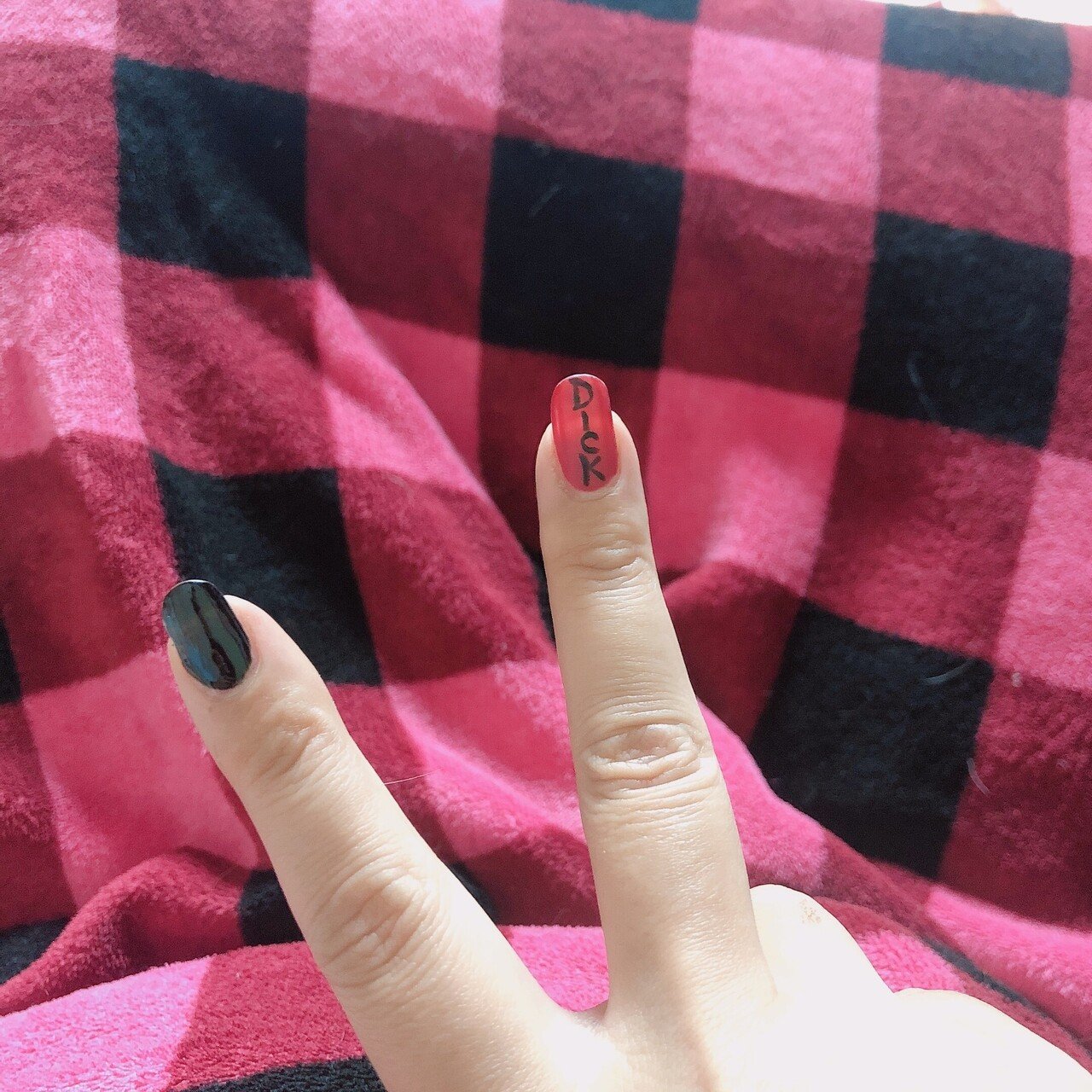 左手にfuck右手にdickにしたよ やっぱり左で書くのは難しい 好きな人に会うまで持ちますようにー 脳内好きな人塩対応すぎてやばい さっき普通に 嬉しい返事きた うきうきした もう少しの我慢 K Note