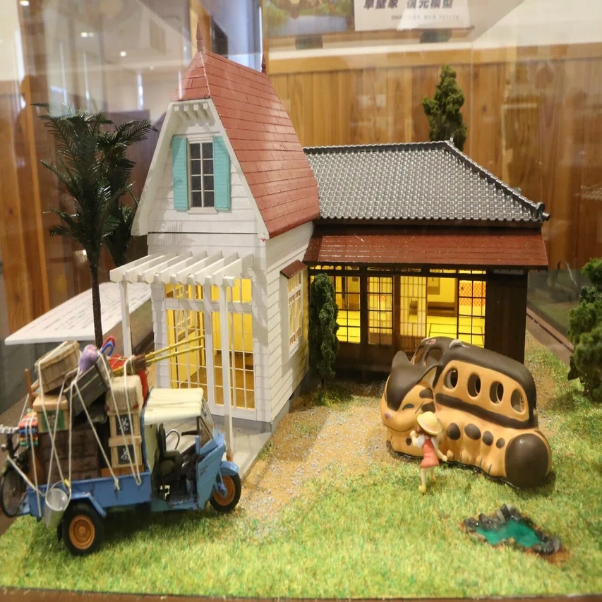 映画 アニメ世界疑似体験 タカマ氏 間取り模型展 21日まで女川原発総合事務所 石巻days 石巻日日新聞社公式 Note