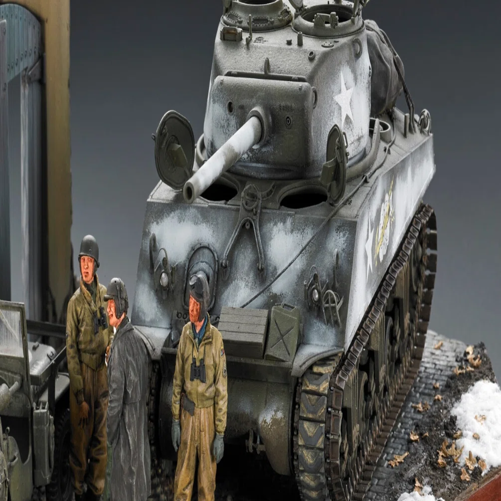 サンプル公開】タンクモデリングガイド7 M4シャーマン戦車-2 塗装と 